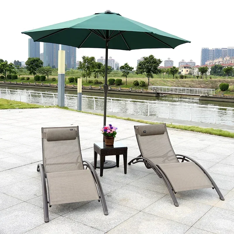 

# Outdoor Lounge Chair Lightweight Hotels Chairs Folding Beach Balcony Tourist Camping Portable Waiting Relaxing #