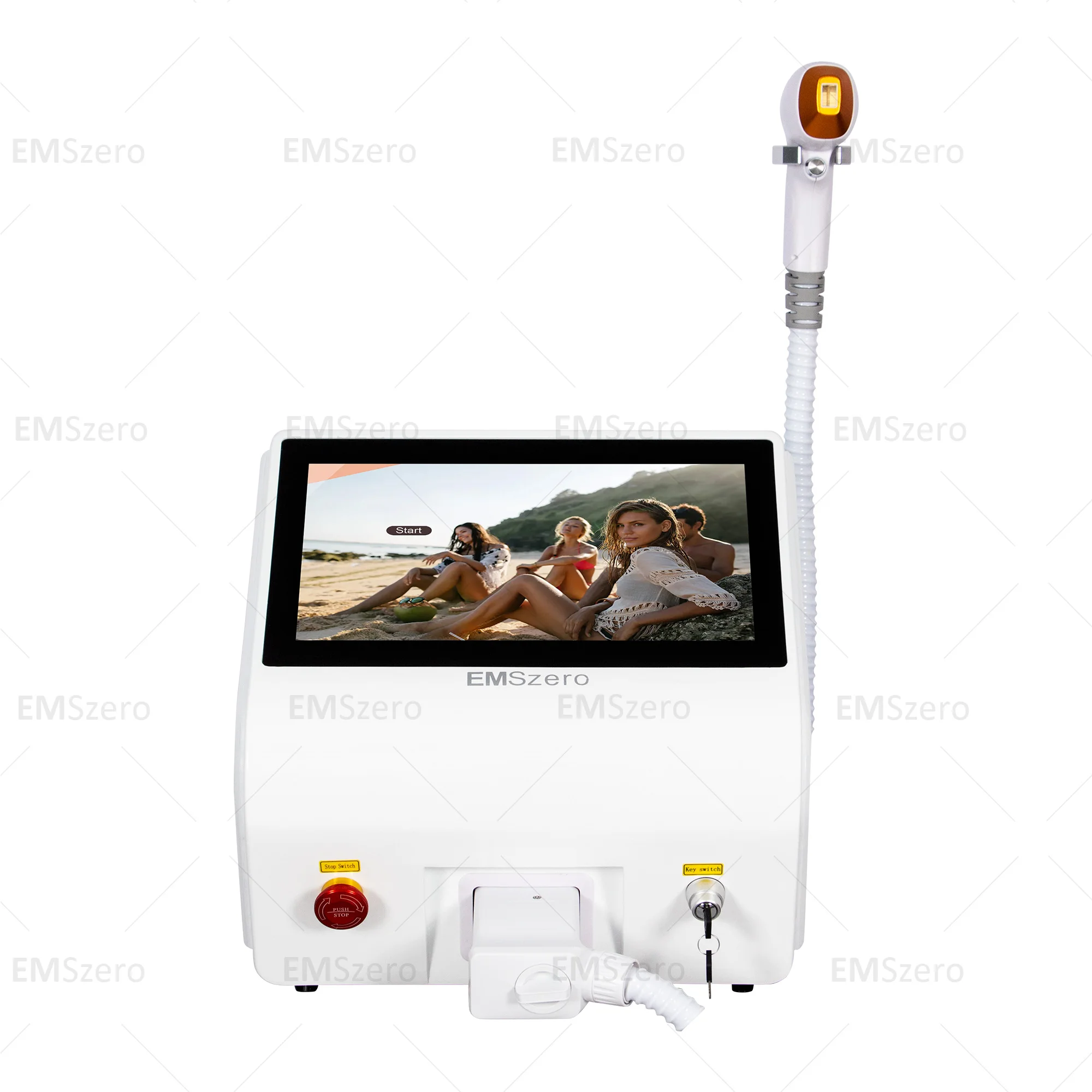 EMSzero portable professional depilating machine, 4 waves, diode, ice, body, cl ceremony, permanent equipment, 808,755,1064