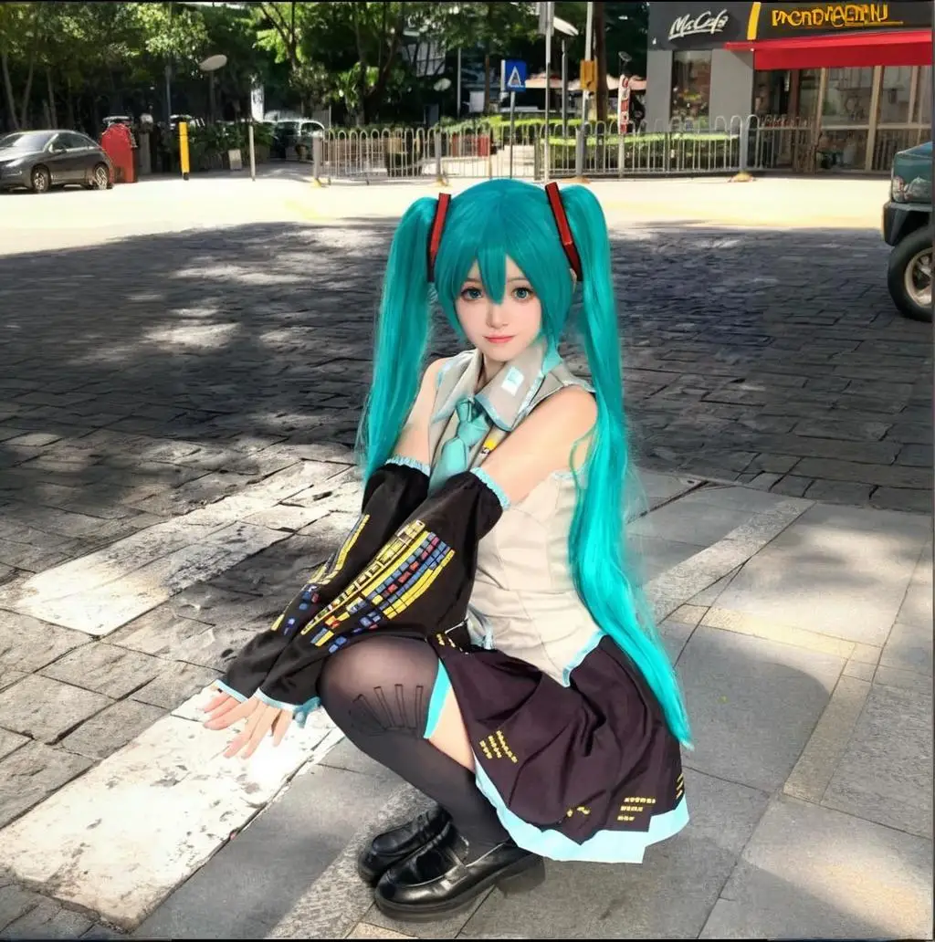 بدلة كوس، بدلة لعب الأدوار للرسوم المتحركة الثانوية، بدلة تنكرية للمعبود الافتراضي، مجموعة كاملة