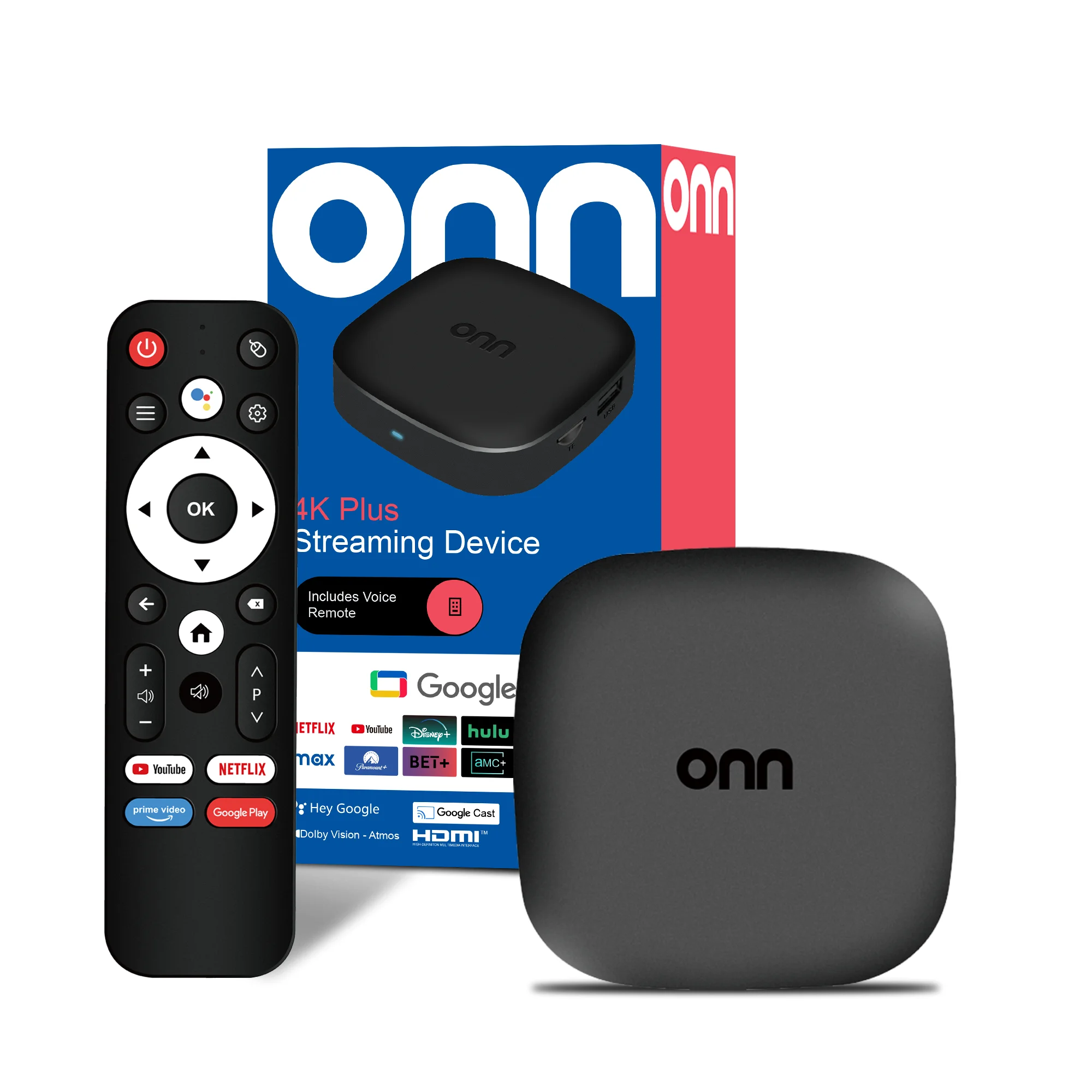 Home ONN‑Box TV Box Android13 H313 Quad‑Core 8+128GB High‑Capacity Storage WiFi6 Bluetooth5.4 4K HDMI2.1 Multi‑Language Streamin