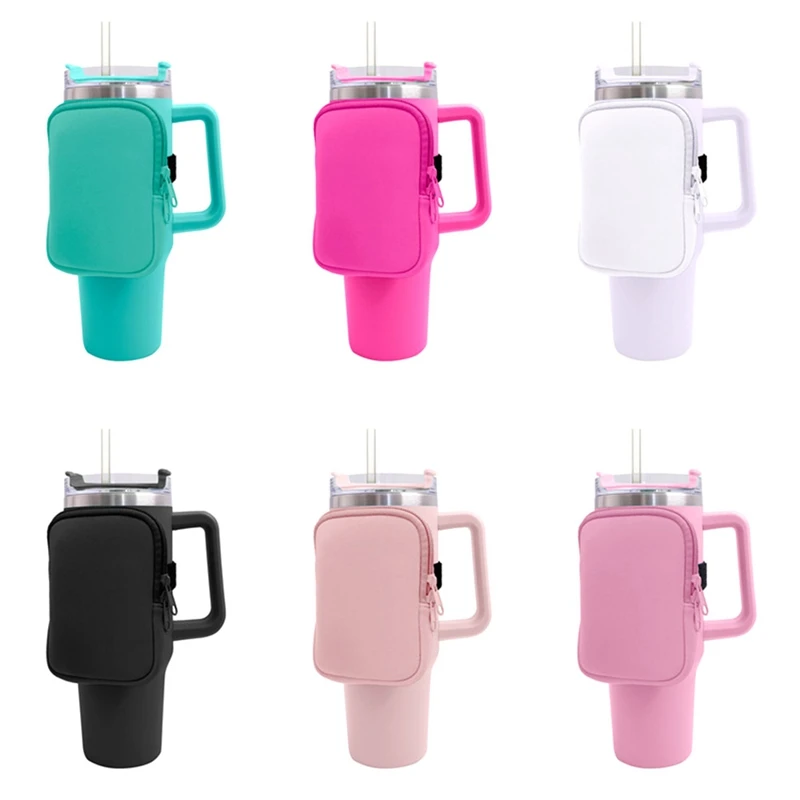 Water Bottle Pouch, For 18-40 Oz Water Cup Holder, Gym Tumbler Accessories For Women Walking