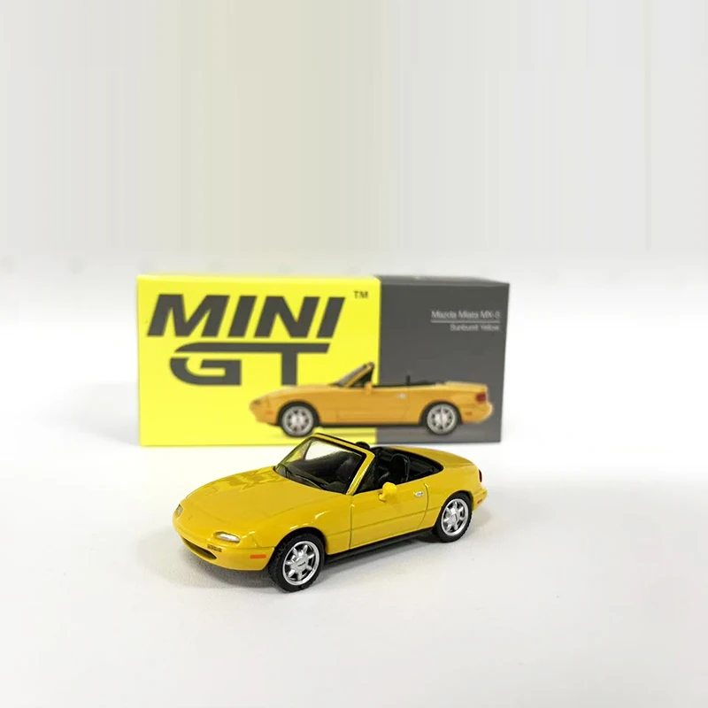 

Модель автомобиля MINIGT 1:64 Miata MX-5 (NA), коллекция легковых автомобилей # 392-LHD