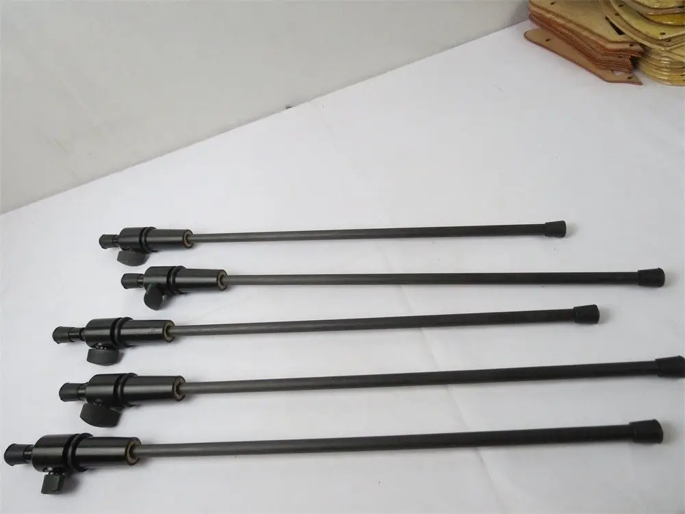 5pcs Strong Carbon fiber cello endpin ,black hand shank tightening 3/4-4/4