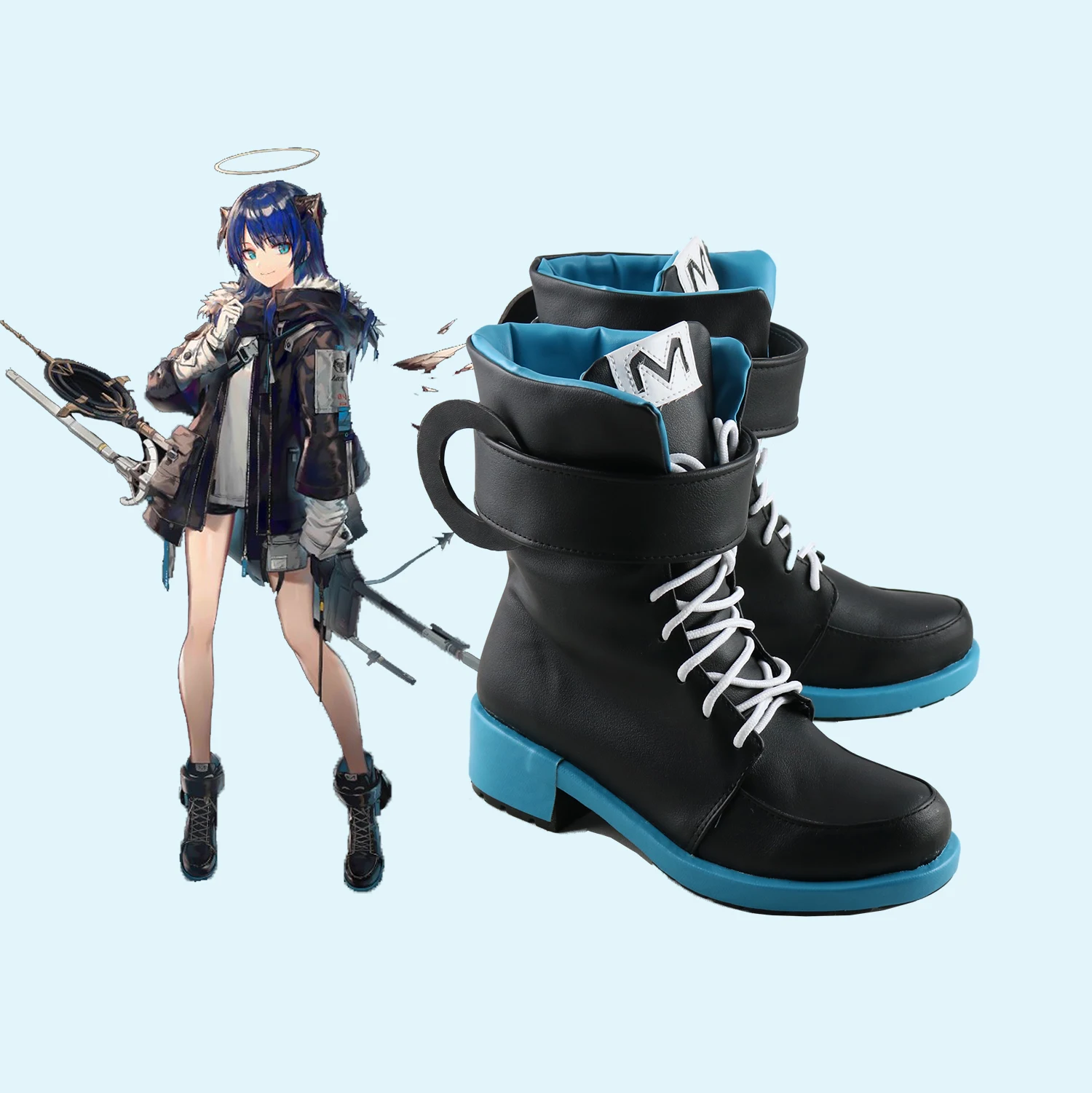 Mansemat Game Arknights Cosplay Schoenen Anime Cos Comic Cosplay Kostuum Prop Schoenen Voor Con Halloween Party