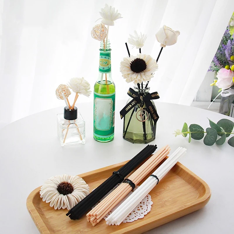 100PCS Diffuser Replacement Stick Aromatherapy Diffuser Refill Sticks Fireless Rattan Incense Expanding Stick Volatilizing Stick