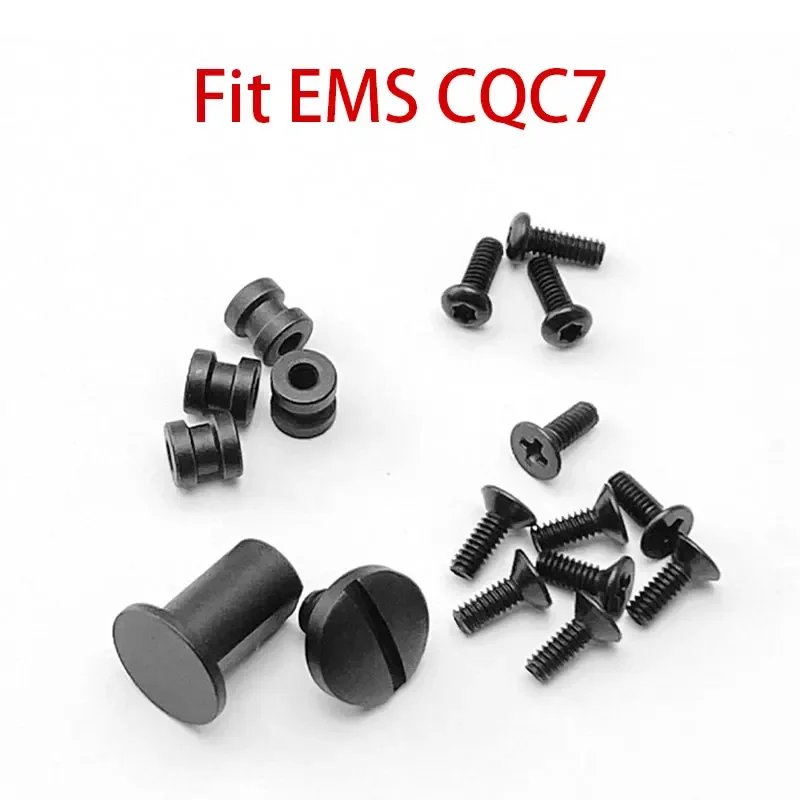 1 Set Stainless Steel Handle Mounting Screws Set for EMS CQC7/Commander EDC Knife CQC7 Screws