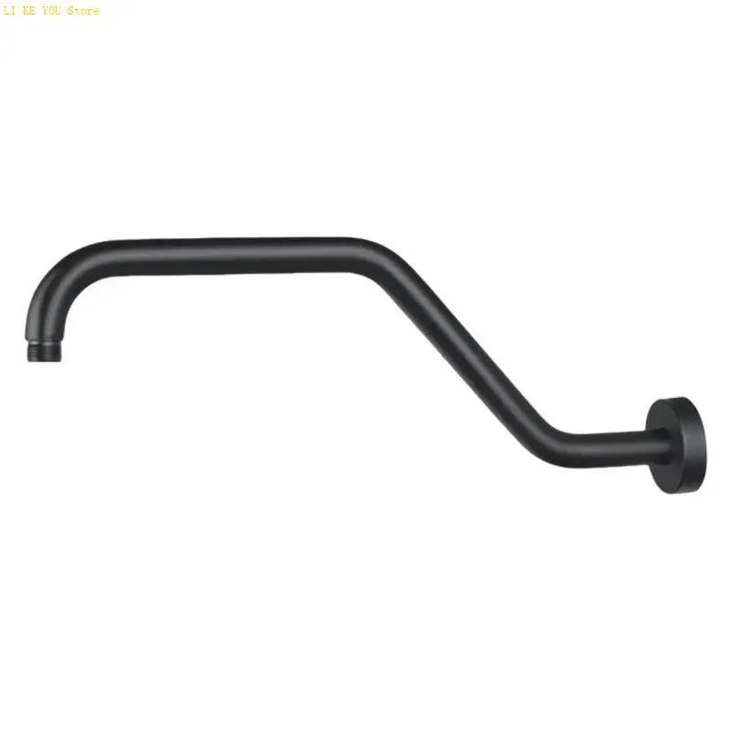 

W3JE Practical Matte Black Shower Arm Wall Mounted for Professional Installations