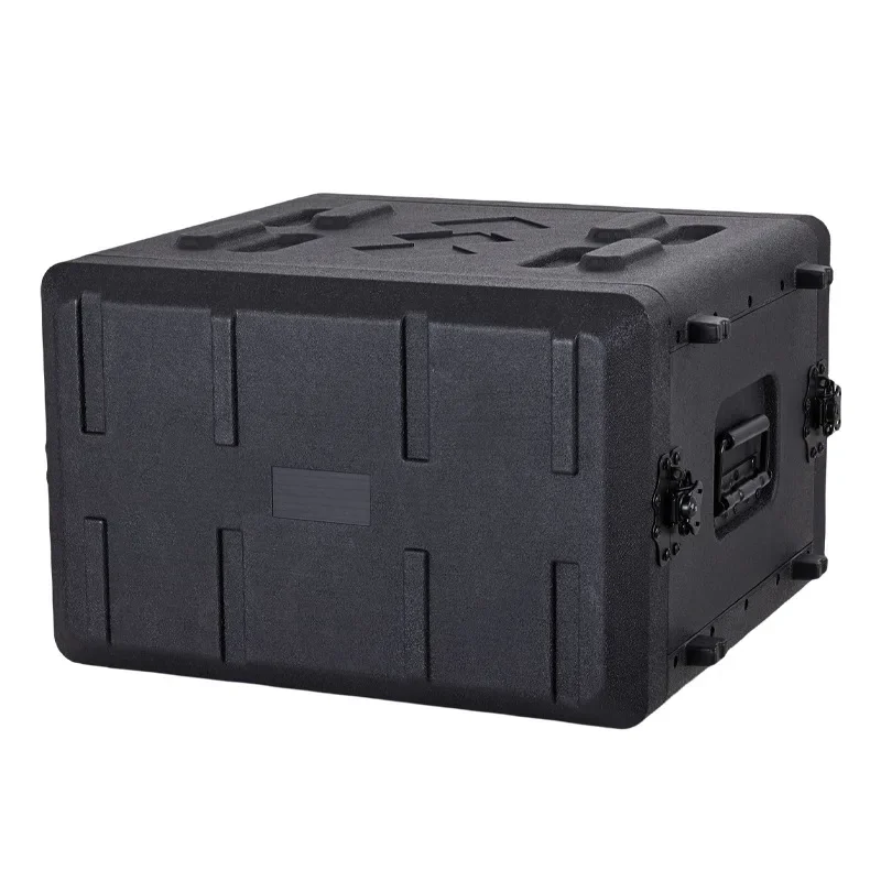 2U Wireless Microphone Box PE Plastic Receiver Box 3U Digital Power Amplifier Sequencer Boxes Portable Safety Protection Boxes