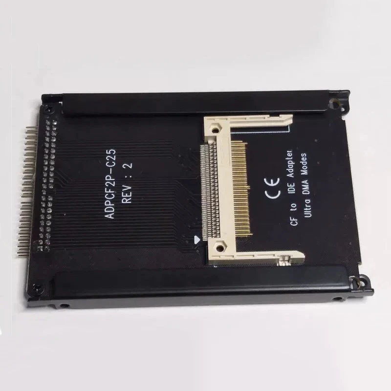 44-Pin PATA CF To IDE Adapter Card Dual CF Card Slots 2.5-Inch Case Suitable for 2.5 IDE Hard Drives