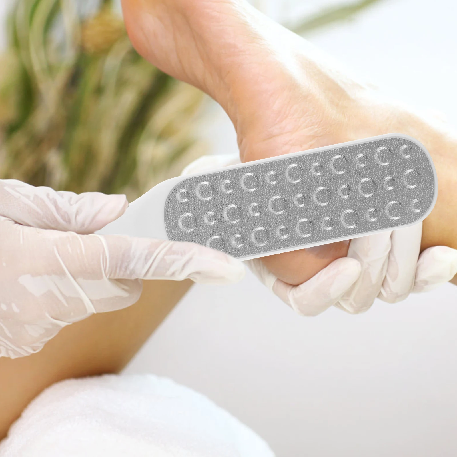 

1 Set Foot File Portable Foot Care Tools Remove Dead Skin Foot Brush Multi-purpose Foot File Double-sided Foot Grinding Board Po