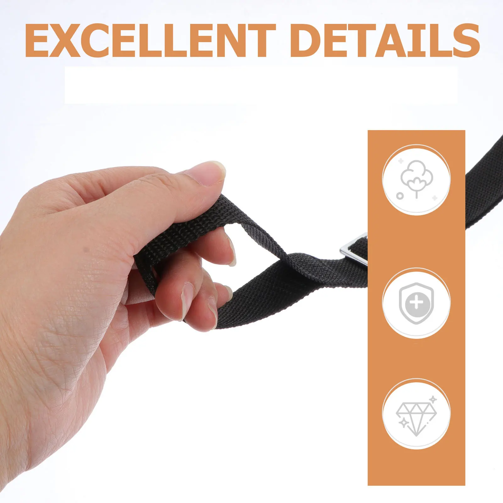 2 قطعة حزام دلو مع تصميم إبزيم إبداعي حبل ثابت قابل للتعديل لبوابة الحظيرة وحزام دلو الحصان للسياج #4