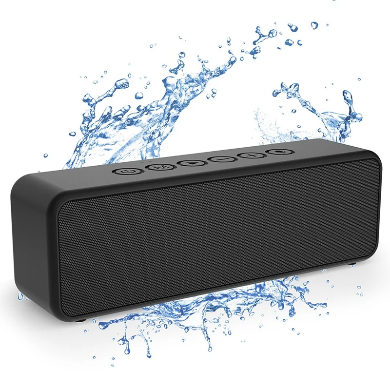 

Bluetooth Speaker 30W Wireless Bluetooth 5.0 Speaker Built-In Mic Voice Siri IPX6 Waterproof For Home Camping