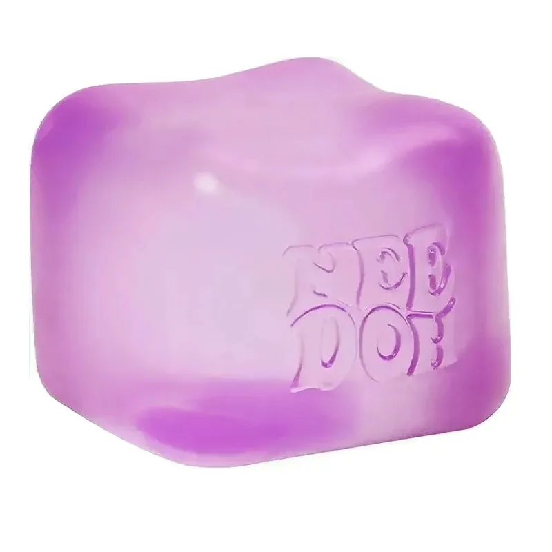 Neeboh Nice Cube Sensorischer Stressabbau-Würfel, Squishy-Spielzeug, Fidget-Tool gegen Angstzustände & für Konzentration, Sensorischer Schreibtisch-Würfel für Erwachsene & Kinder