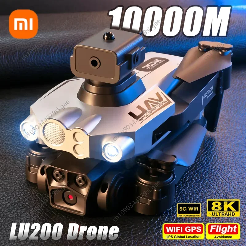 Xiaomi Lu200 Drone 10000M 8K GPS Triple Camera Aerial Photography WiFi Optical Localization Four-way Obstacle Avoidance Drone