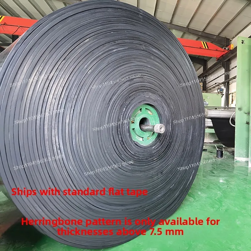 Industrial Rubber Conveyor Belts, Chevron & Nylon Canvas Ring Belts, Flat Belts for Assembly Line Applications