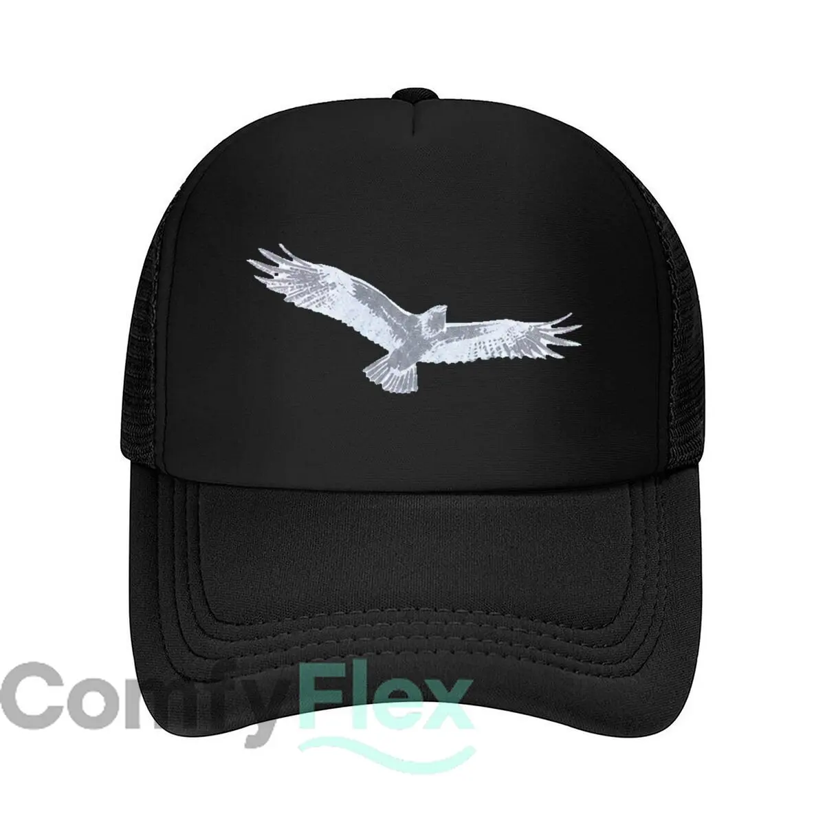 Silver Eagle Wings Spread 2026 Mesh Baseball Cap Hip Hop