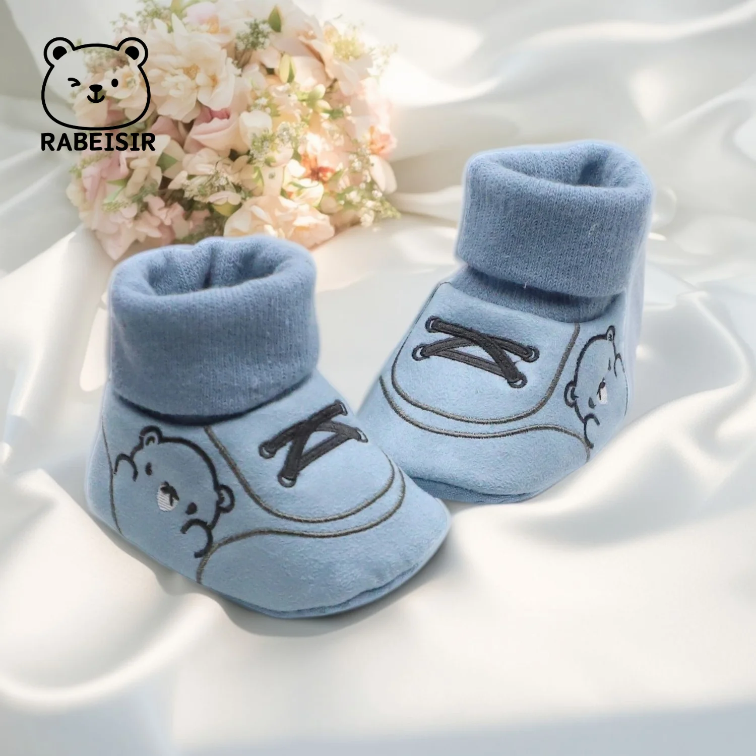 

Детская обувь, чехлы для ног, защита для сна для новорожденных, 0-18 месяцев, весенне-осенний стиль, из теплотехнического материала