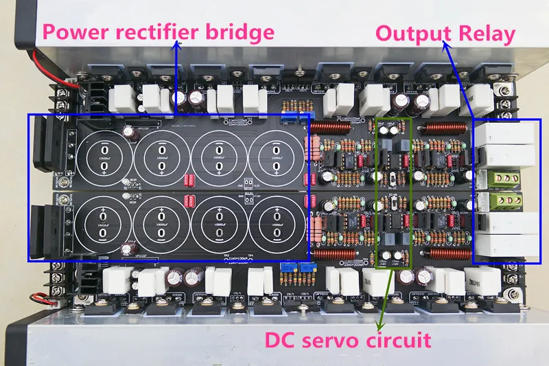 Placa de amplificador de áudio estéreo totalmente balanceada, ON NJW0302, 0281, 2SC5200, 2SA1943, IRFP240, 9240, tubo de transistor de efeito de campo