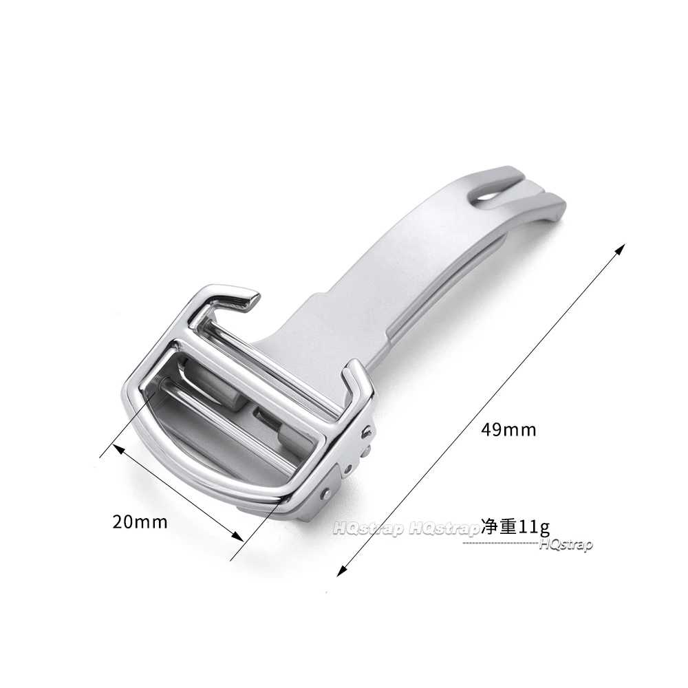 الفولاذ المقاوم للصدأ مشبك ساعة لكارتييه الأزرق بالون ساعة المشبك لأزرار حزام من الجلد 14 مللي متر 16 مللي متر 18 مللي متر للطي مشبك ساعة