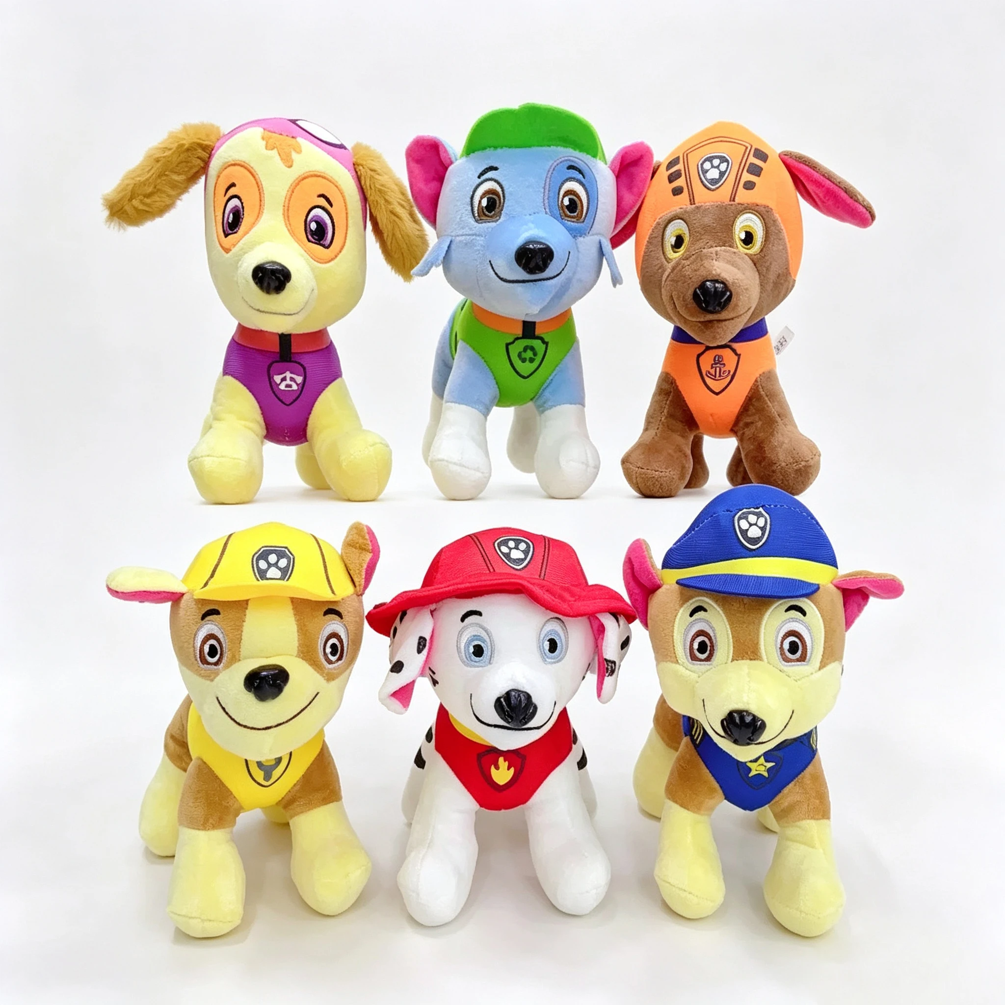 Hochwertige 2025 Paw Patrol Chase Everest Katze Huhn Kawaii Plüschtiere Anime Stoffpuppe Kindergeburtstagsgeschenk Kindergeschenk