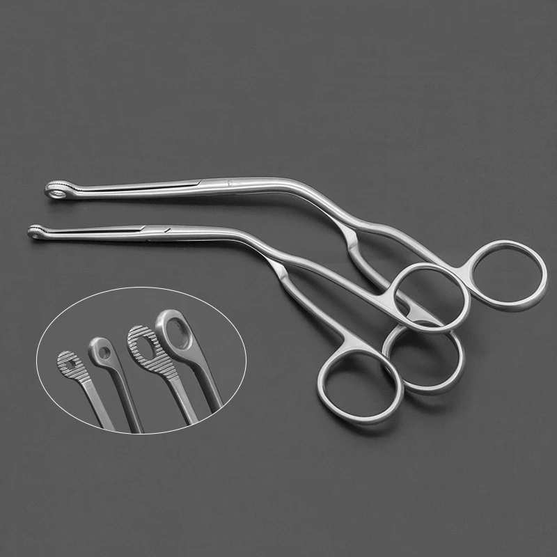 Fish Bone Throat Forceps Throat Foreign Body Forceps Indirect Throat Forceps