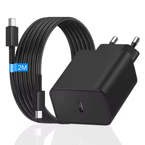 45W USB C Charger Fast Charging Cable Samsung Galaxy S25 S24 S23 S22 S21 S20 Fe Ultra S10 S9 S8 A55 A54 A53 A52 A51 A50 A34 A33, 2m Charging Cable and Power Supply Fast Charger Plug Fast Charger Cable