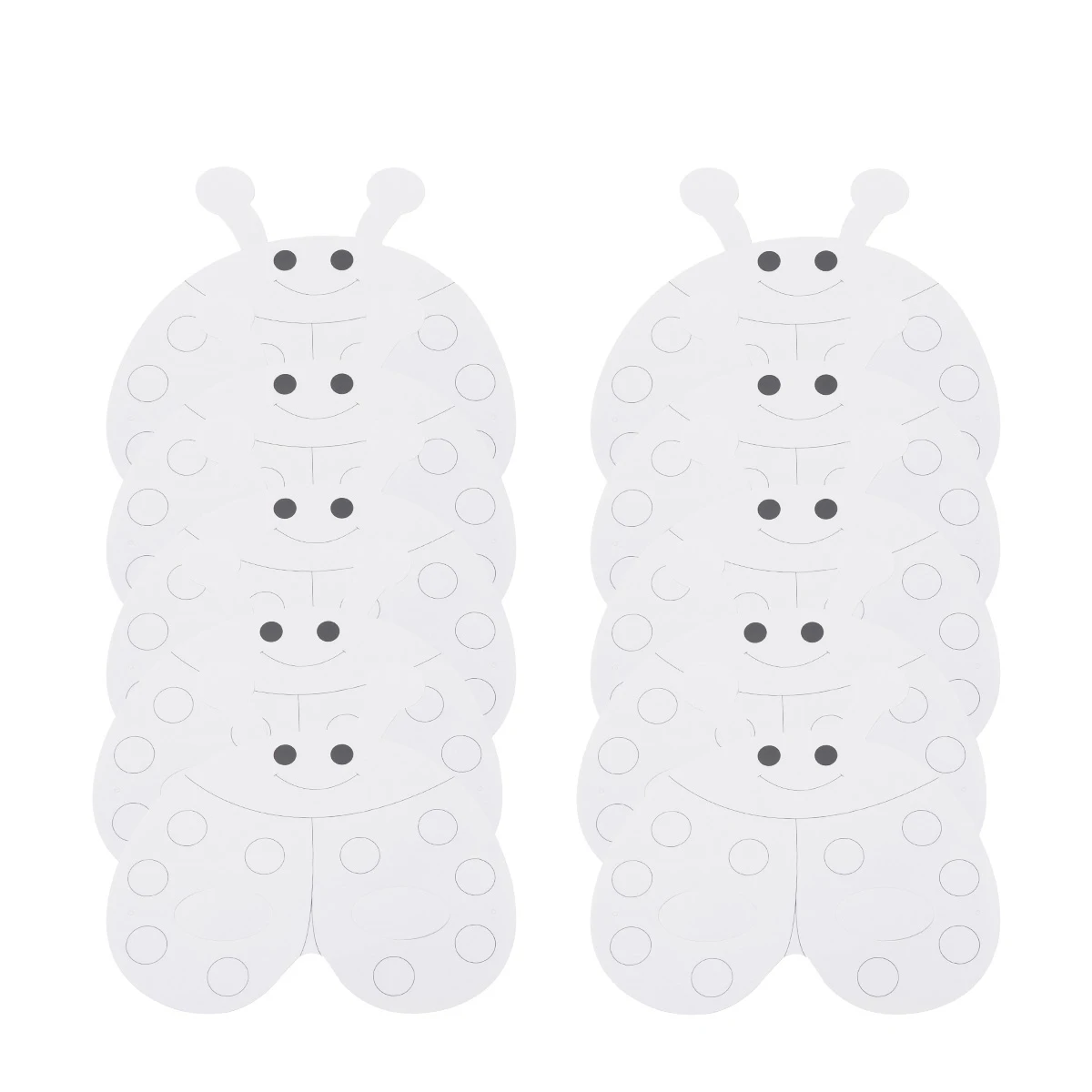 

15 Pcs Toy Art Materials Hand Painted Mask Prom Blank Painting Masks Man Ladybug Toys