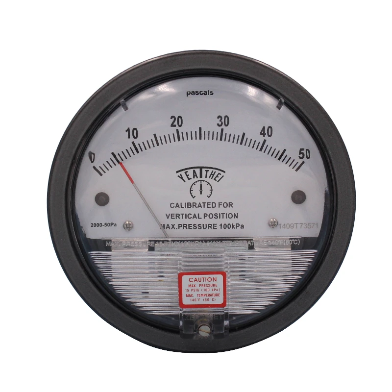 Micro -60-60Pa Air Pressure Gauge Differential Pressure Manometer