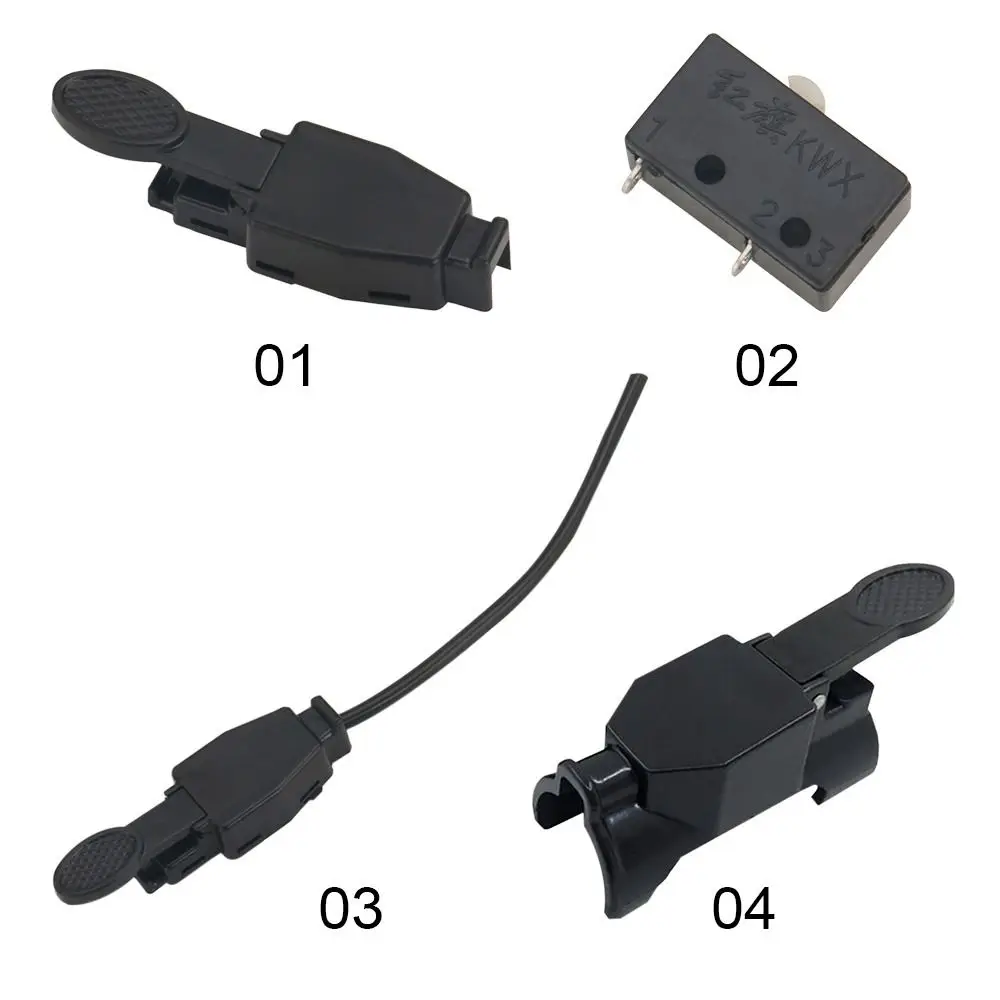 Universal w/Micro Switch Welding Accessories Switch Trigger Shell Switch Trigger Plastic Torch Switch for TIG Argon Arc Welding