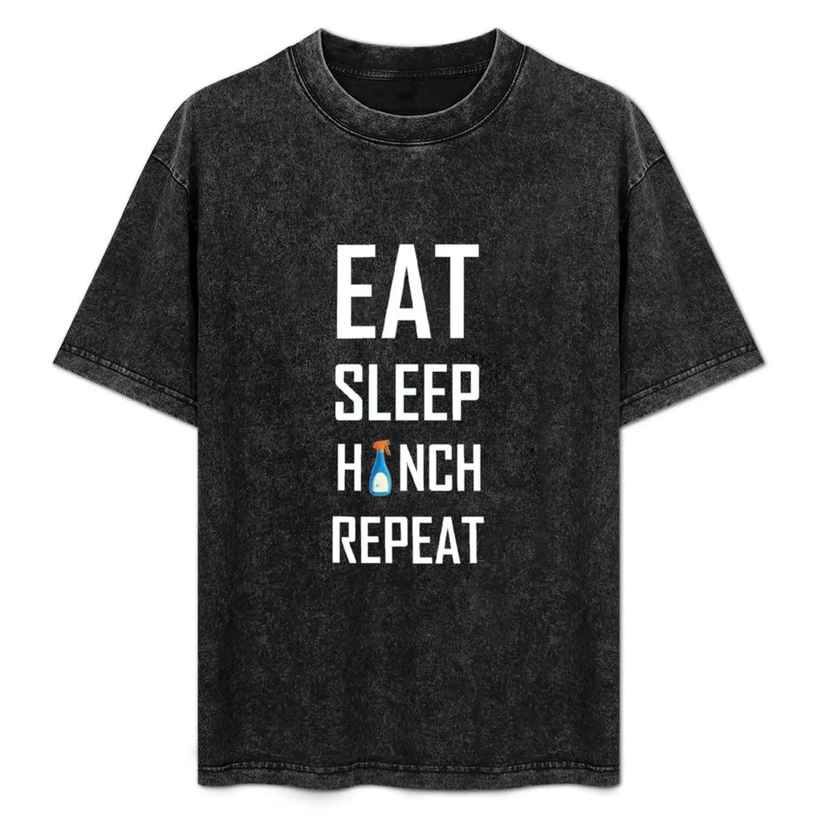 

Mrs Hinch Eat Sleep Hinch Repeat T-Shirt Comfortable Workout Short Sleeve Shirt