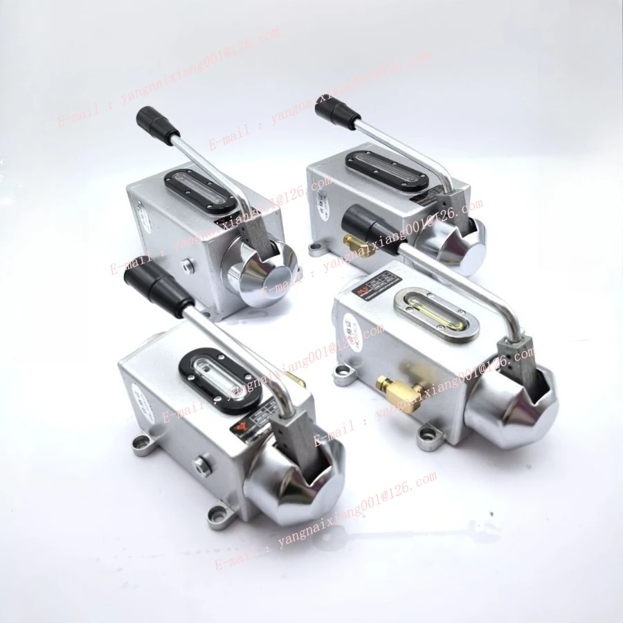 CNC Manual Oil Pump Y-8(0.5L) Y-6(0.35L) 4/6mm Hand Pressure Single/Double Oil Outlet Lubrication Pump Engraving/Milling Tool