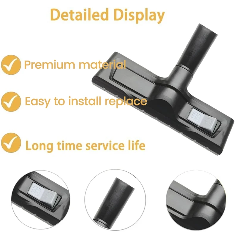 

【Popular】Wet Dry Suction Nozzle For Karcher WD4 WD5 WD6 WD6P Vacuum Cleaner Replacement Floor Brush And Dust Bags