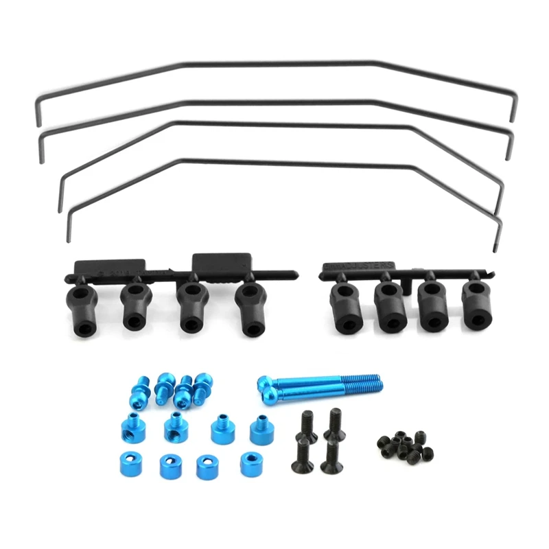 Kit de barra estabilizadora delantera y trasera 22037 para Tamiya TD4 1/10 RC, repuestos de actualización de coche, accesorios