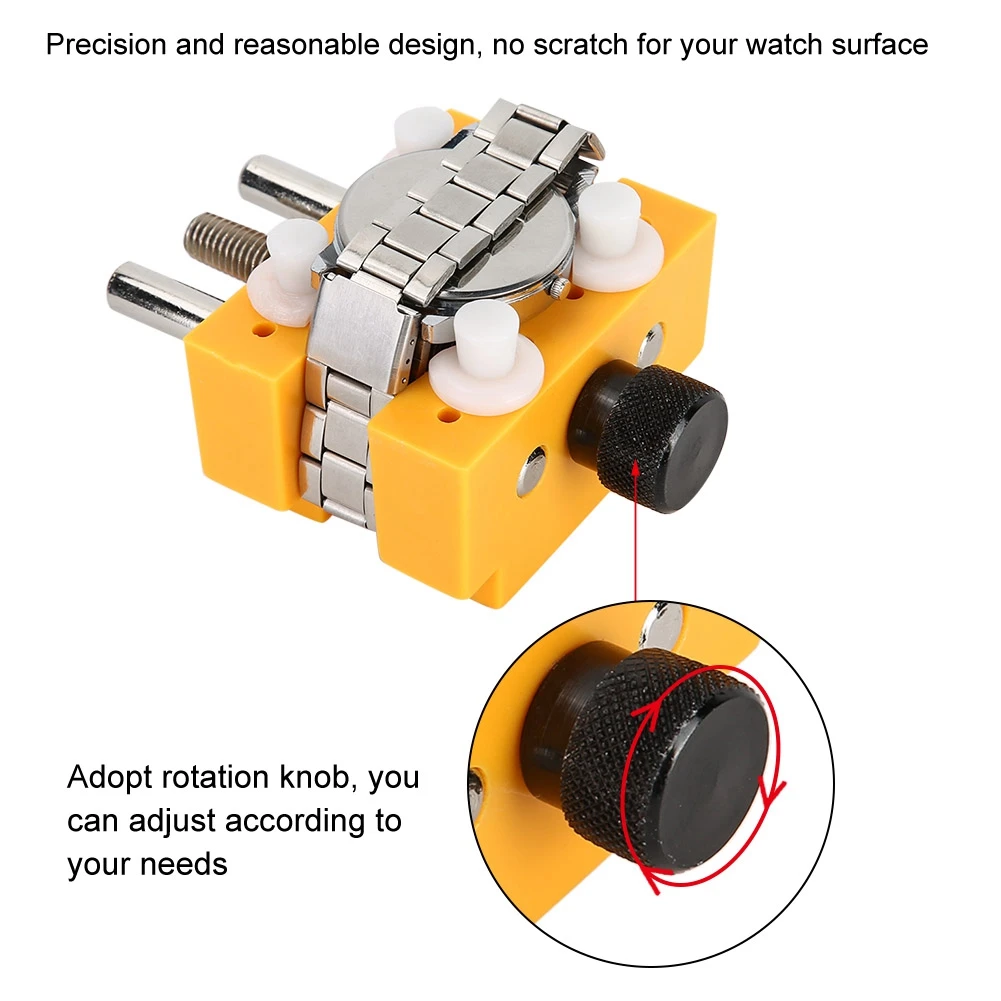 Watch Case Holder Opener Watch Case Holder Watch Back Case Opener Tool Watch Repairing Accessory