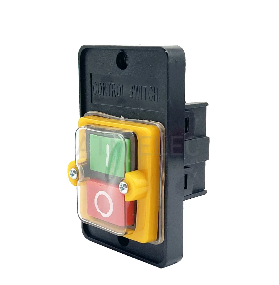 KAO-5H KAO-5M KAO-5MX 10A 380V for Cutting Machine Bench drill SwitchWaterproof Push Button Switch Power On/ Off Switch KAO-5