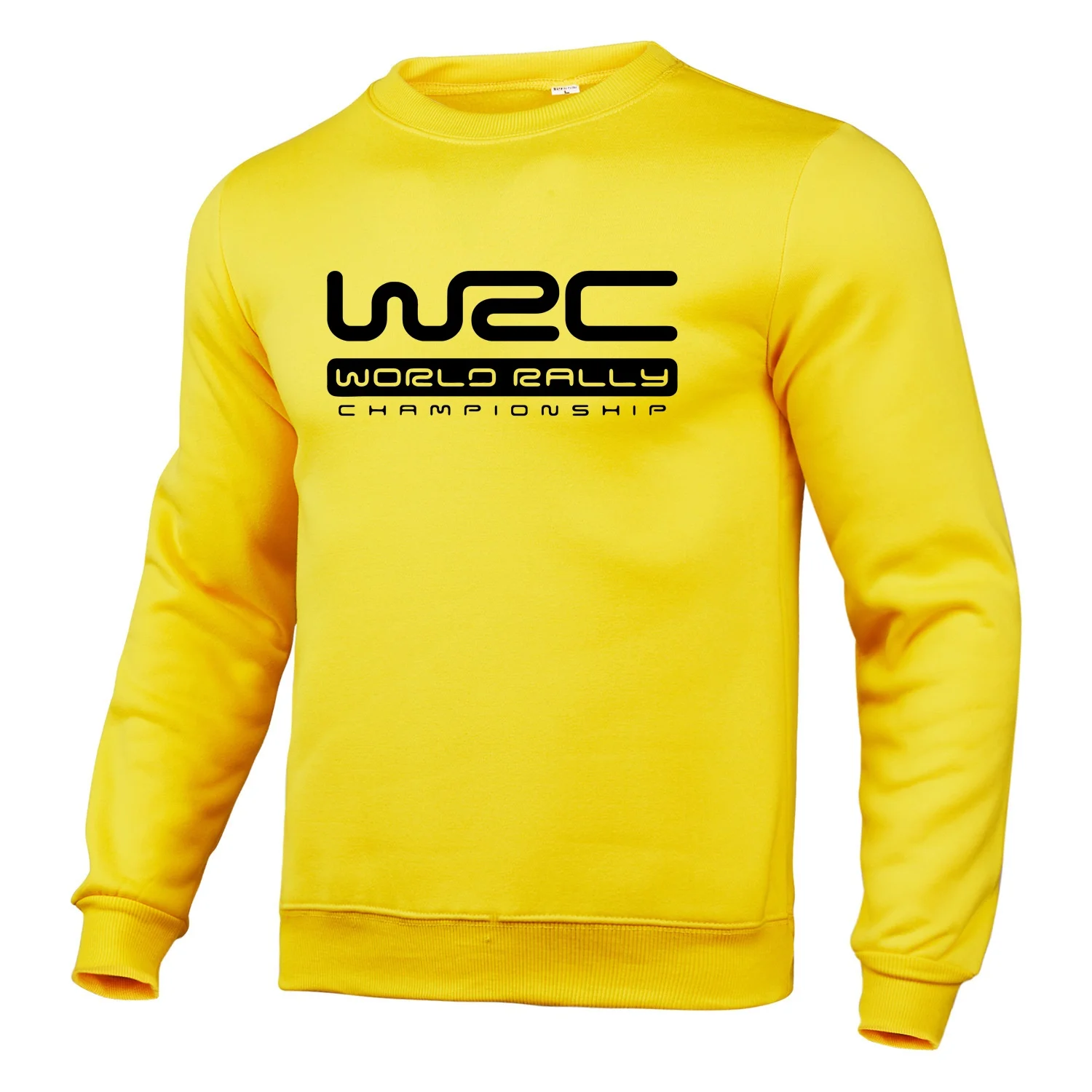 Men Women Hoodie Sweatshirt World Rally Championship WRC Pullover Workout Tracksuits Tops O-Neck Fleece SPORTWEAR Pullover