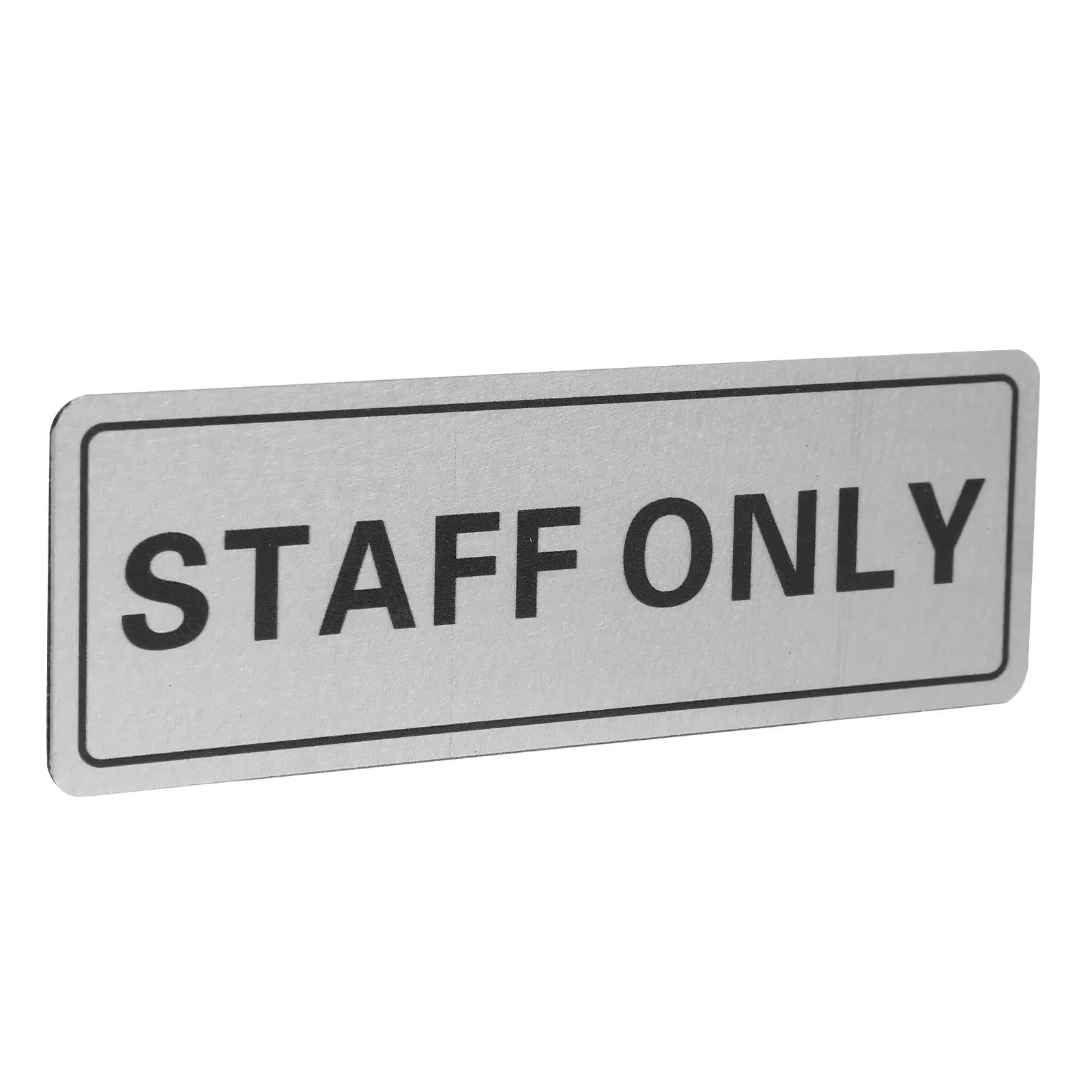 Front Door Staff Only Sign Public Store Staff Only Sign Staff Only Sign Decor Door Staff Only Plate Door Plate For Store Employe