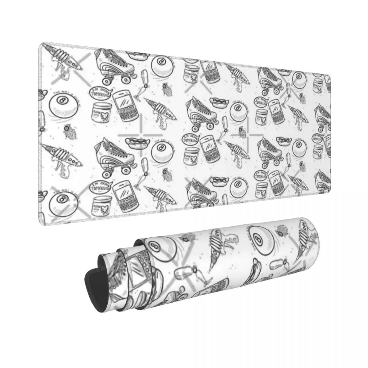 Starstruck Tattoo Flash Sheet Rubber Keyboard Pads