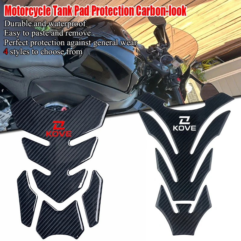 

For KOVE 800X 625X 525X 450RALLY 450R 450RR 300RR 250RR Fiber Motorcycle Fuel Tank Pad Cover Protector Decal Stickers