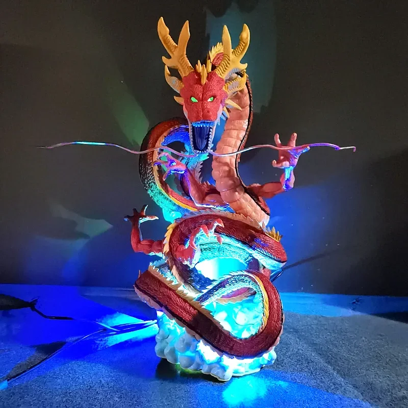 LED luminous, seven dragon balls, one reward, dragon ball fate showdown, final red dragon, figure ornament model