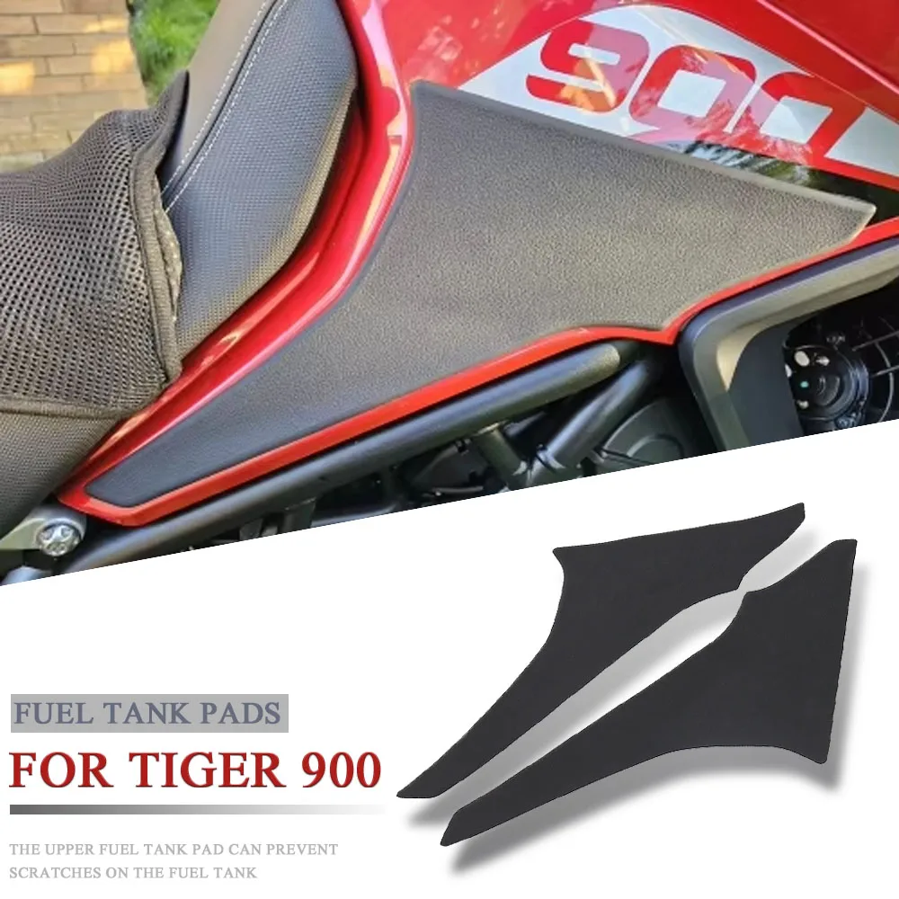

Fits For Tiger 900 Tank Knee Pads Set Motorcycle Accessories Grip Anti Slip Fuel Tank Protection Stickers Kit Fits For Tiger900