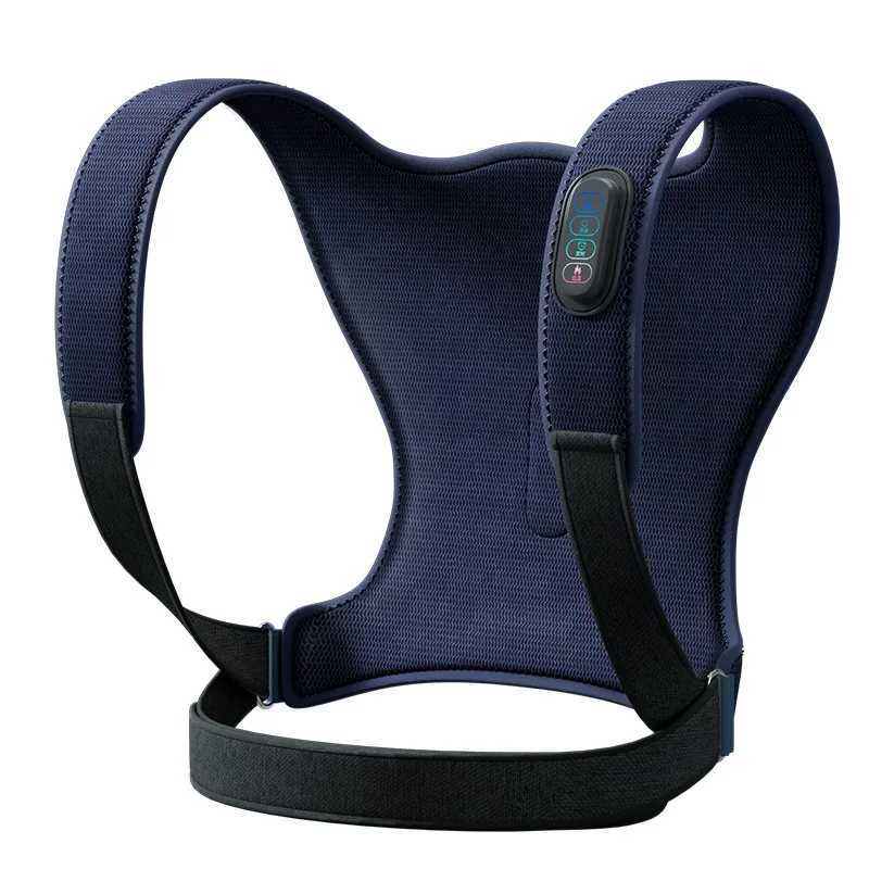 Back Shoulder Hot Compress Stretching Massager Wireless Vibration Therapy Pain Relief Shoulder Thermal Support Strap