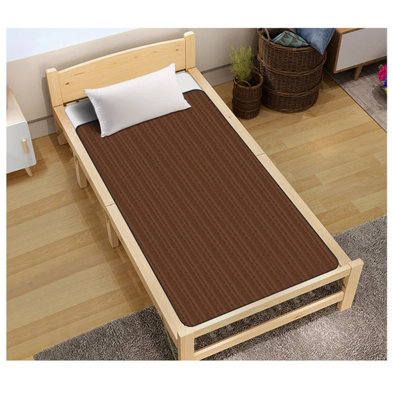 150*75CM Washable Electric Blanket Double 220V Electric Heated Blanket Mat Single-control Dormitory Bedroom Heating Carpet 120W