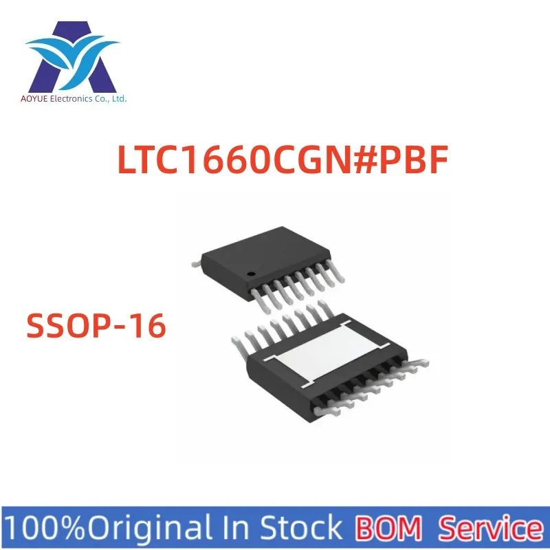 5pcs 100%Original New IC Microcontroller LTC1660CGN#PBF LTC1660CGN Integrated Circuit One Stop BOM Service