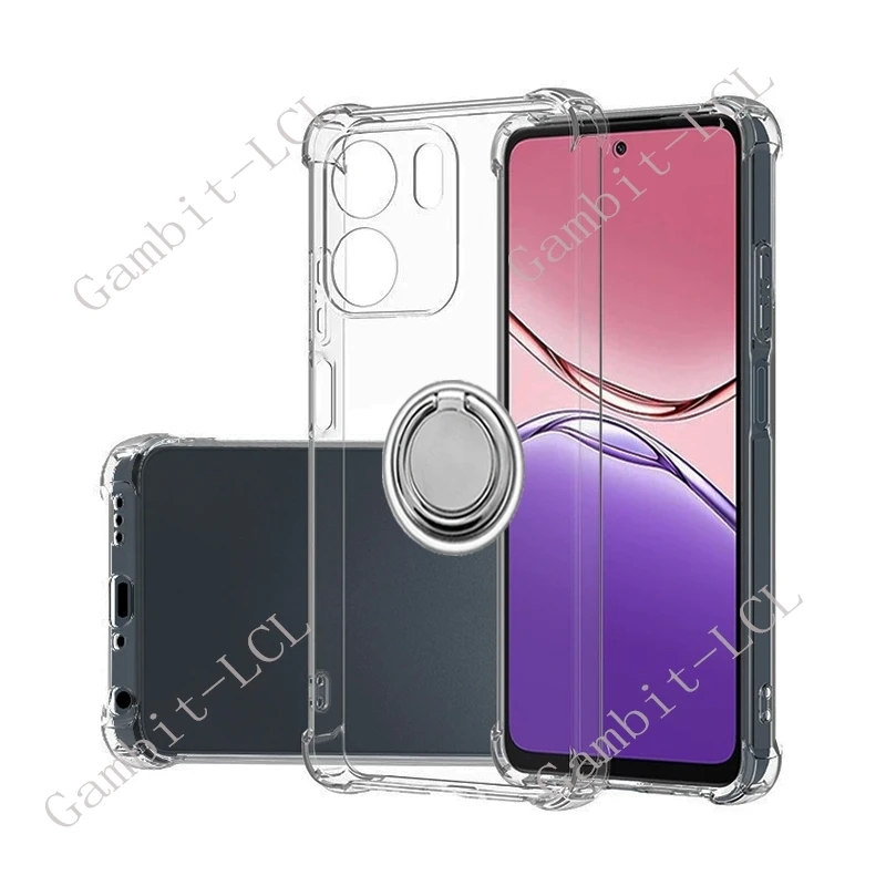 ل ممن لهم A5x 5 جرام ممن لهم 5x 4 جرام CPH2725 PKW110 عودة حلقة حامل قوس جراب هاتف الهاتف الذكي بولي TPU غطاء لينة