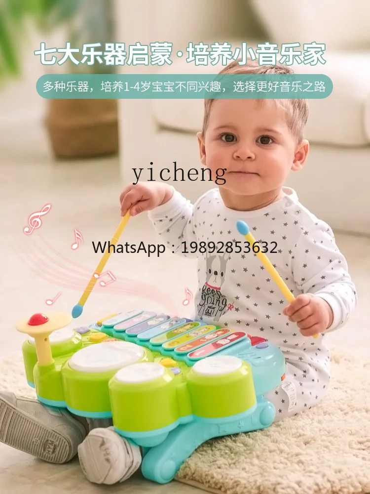 AF Elektronisch toetsenbord Kinderbeginnershuis kan kinderen spelen Pule Baby Multifunctioneel vroeg onderwijs