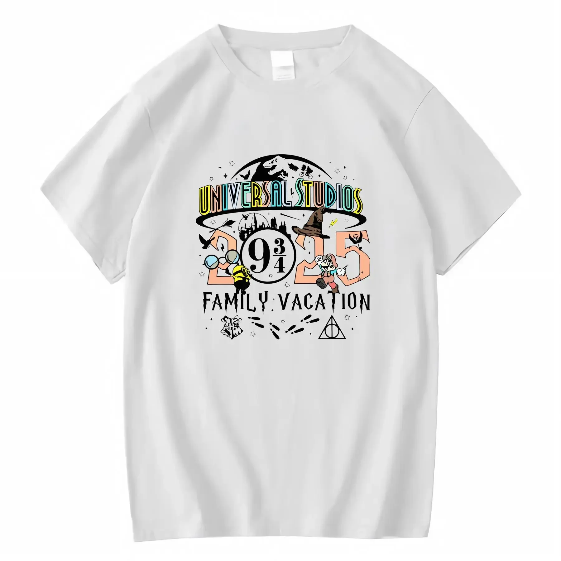 

Universal Studios 2025 Vintage T shirt Orlando Trip Family Vacation Retro Florida Travel vintage Washed designer clothes
