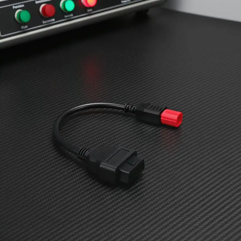 1Pcs 16pin To 6pin OBDII Diagnostic Cable OBD Adapter For Z-serie/Versys-serie Motorcycle OBD Connector Adapter
