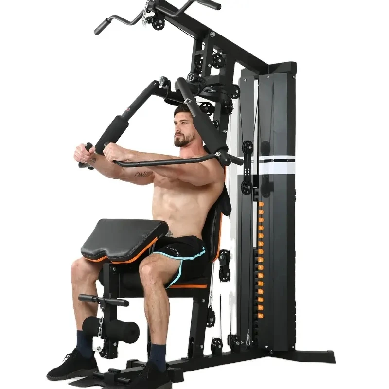 

Strength Workout Trainer Multi Function Station Home Use Smith Machine Bodybuilding Body Exercise Training Fitness Gym Equipment