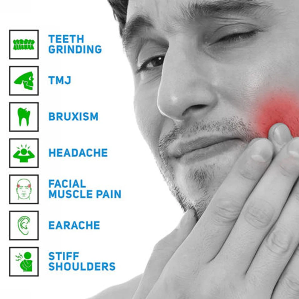 Tirantes antironquidos, protección plegable, antironquidos, para Apnea, auxiliar, antidesgaste, doble boquilla, cuidado Dental, 1 pieza